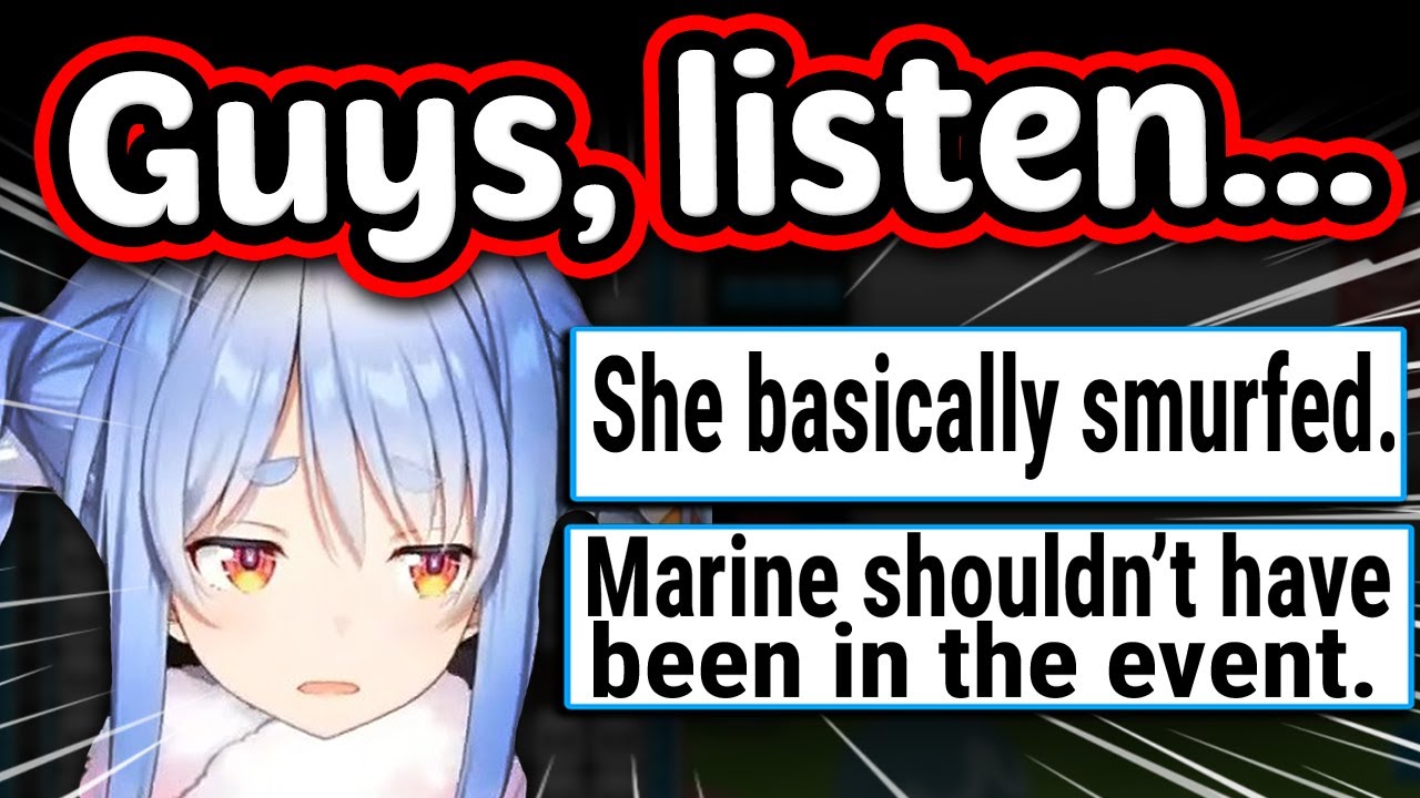 Pekora on the brink of tears addresses the hate Marine got after the tournament 【ENG Sub Hololive】