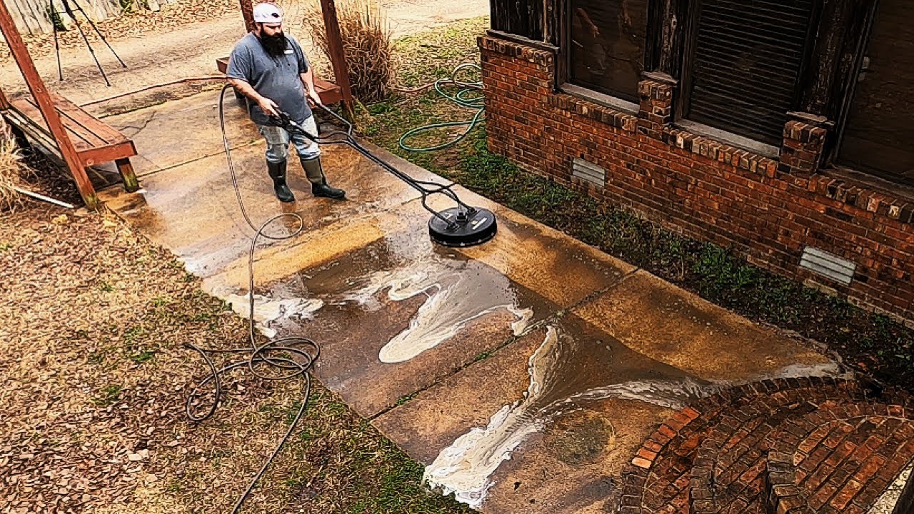 FILTHY to CLEAN - Power washing Time Lapse - Satisfying transformation