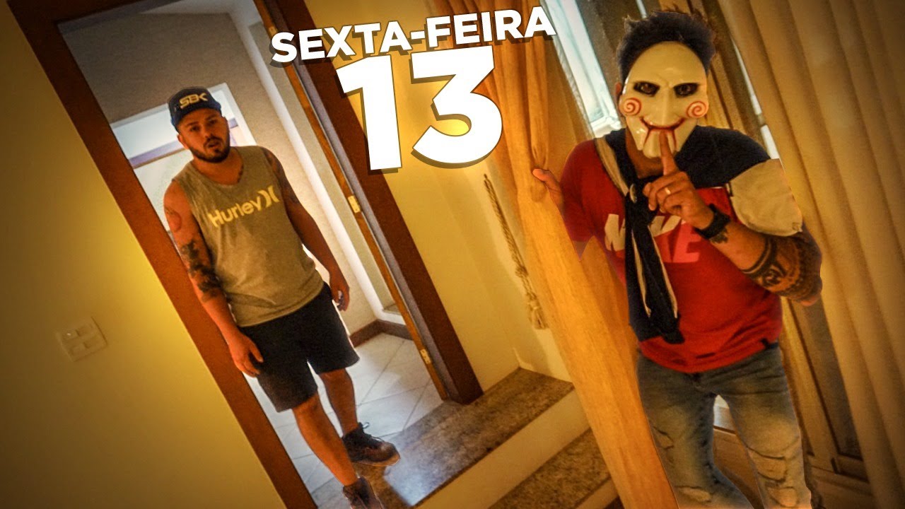 ASSUSTEI MEUS AMIGOS NA SEXTA FEIRA 13 * Dia Do Terror *
