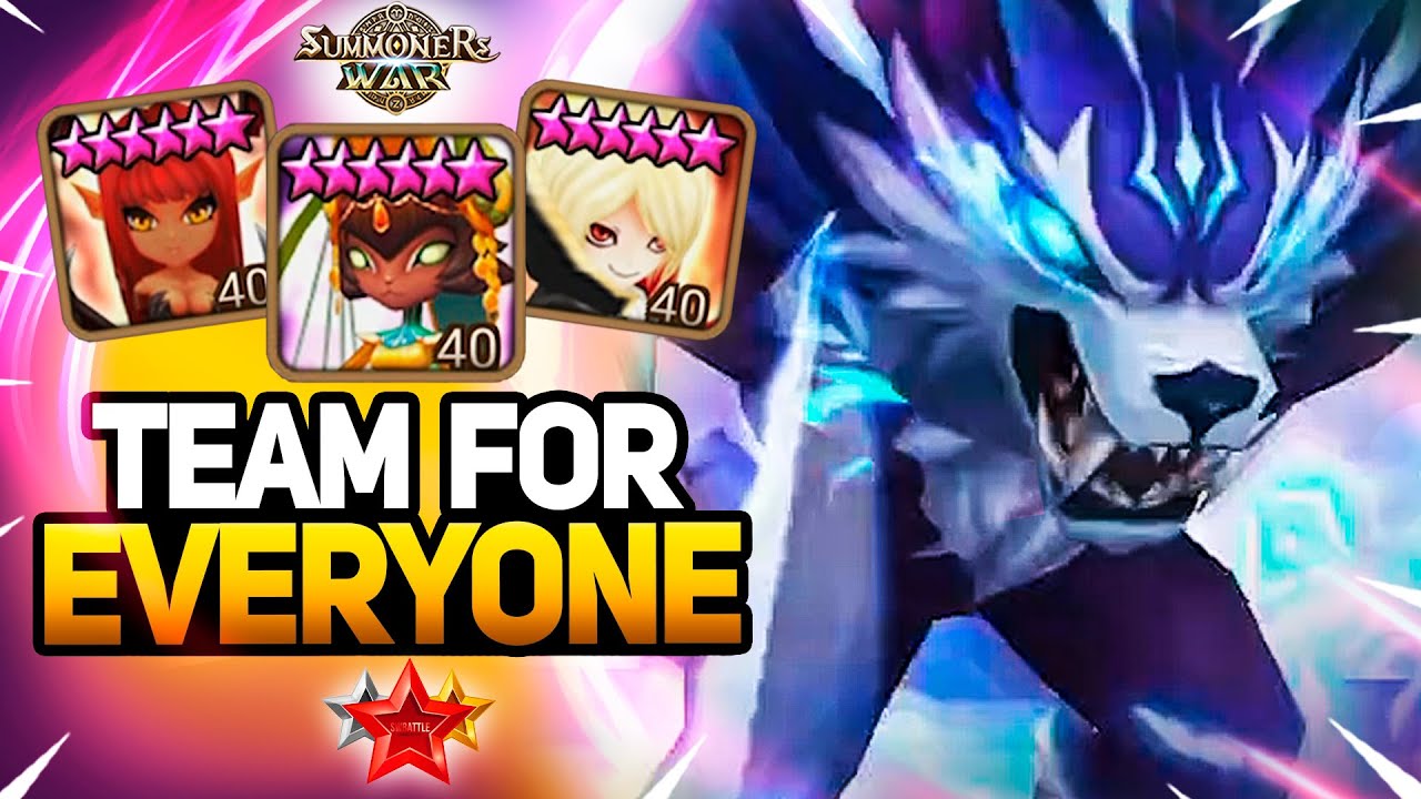 Эту Команду СМОЖЕТ СДЕЛАТЬ КАЖДЫЙ - Summoners War