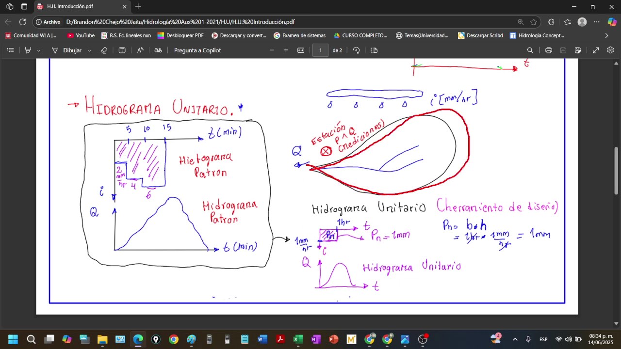Hidrograma Unitatio (teor&iacute;a y pr&aacute;ctica)