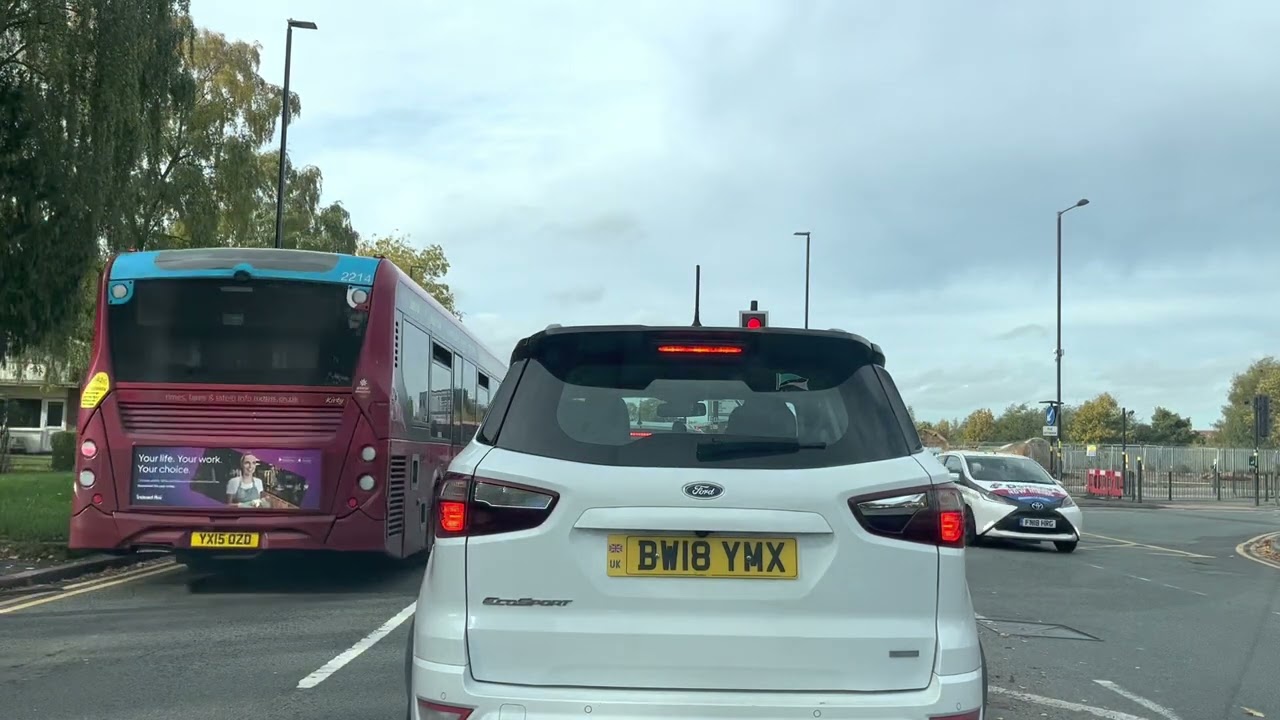 We drive to Birmingham airport and it was mad busy.