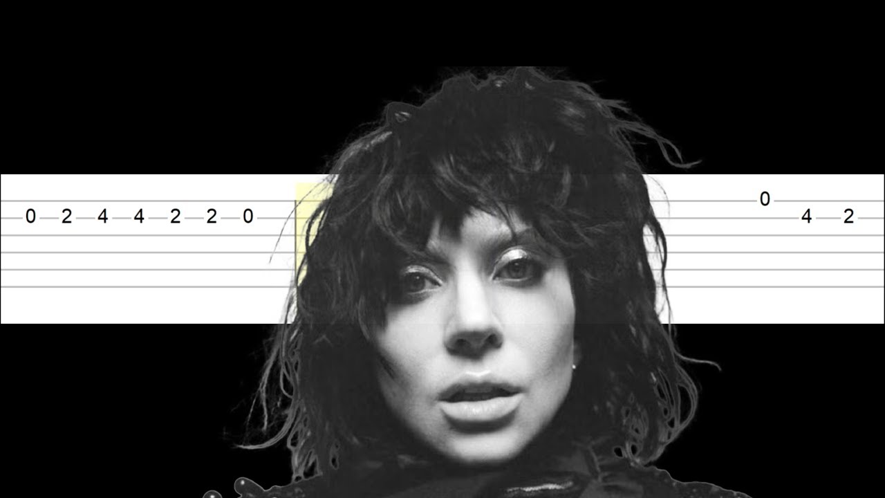 Lady Gaga - Vanish Into You (Easy Guitar Tabs Tutorial)