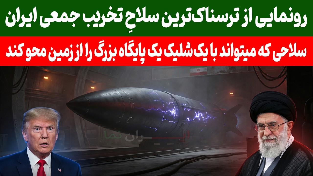 قوی‌ترین سلاح موجود درایران که میتواند تخریب جمعی به‌بار بیاورد