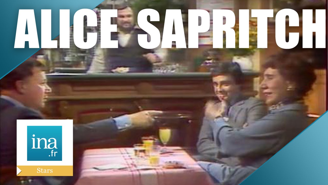 Alice Sapritch facing Philippe Bouvard and Thierry Le Luron | INA Archive