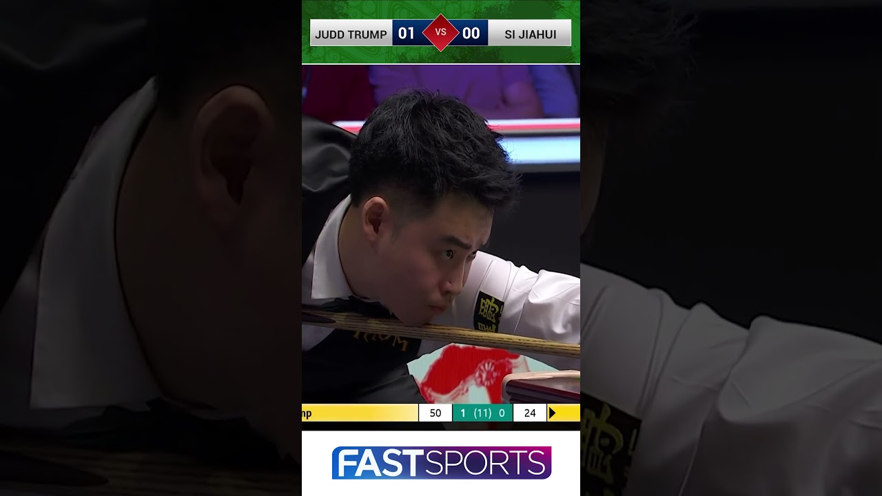 Si Jiahui's DANGEROUS Challenge to Trump 🔥 #snooker #snookermatches