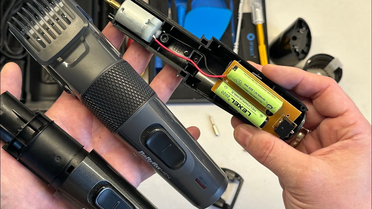 Battery replacement on BaByliss Clipper
