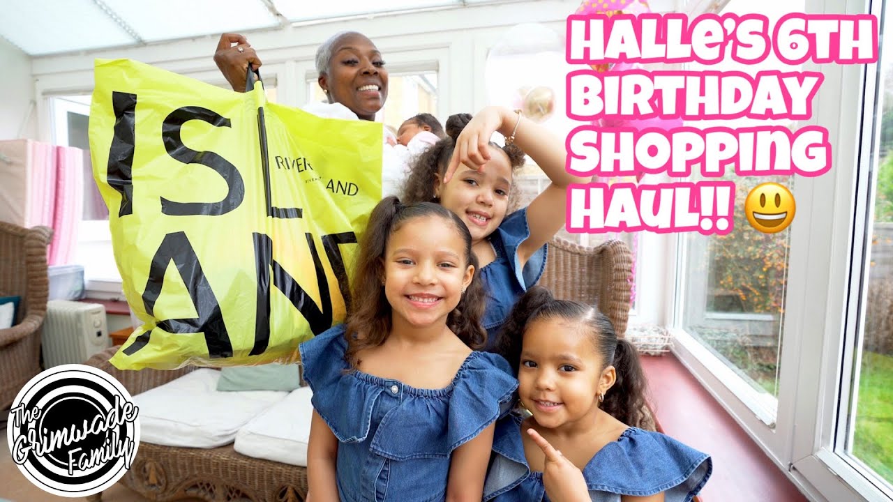 HALLE'S 6TH BIRTHDAY SHOPPING HAUL