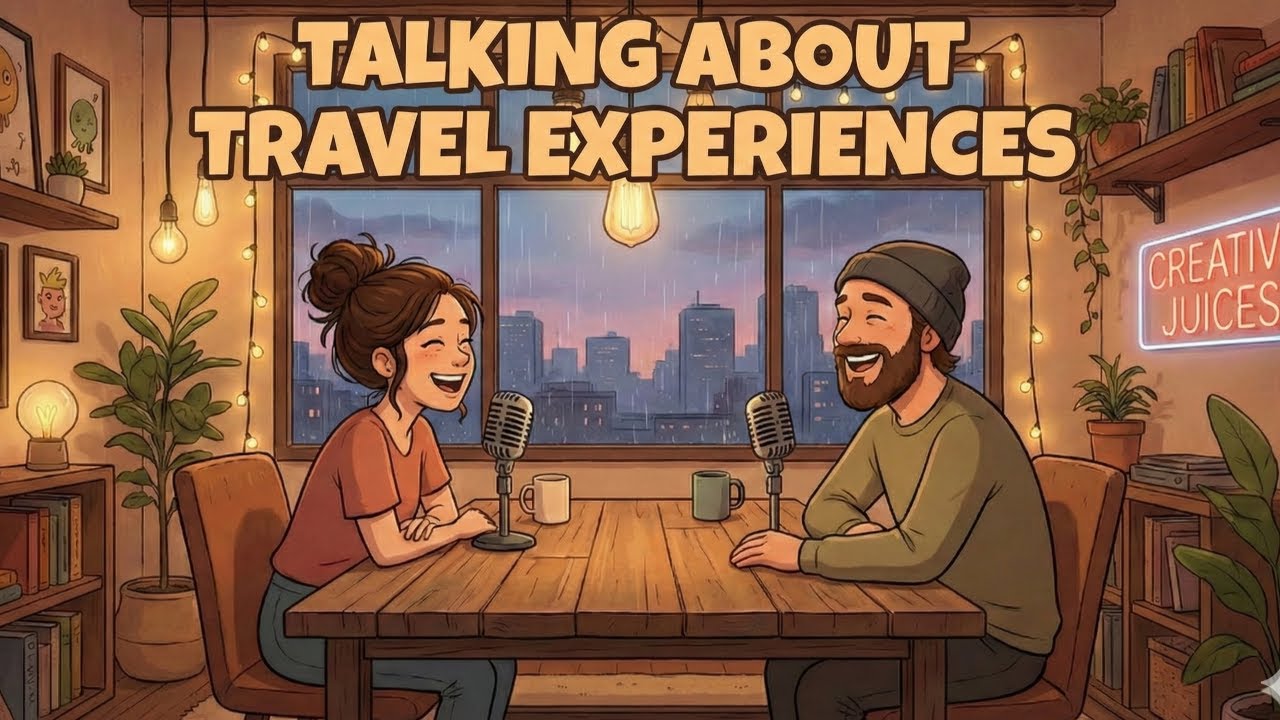 English Podcast For Learning English | Talking About Travel Experiences | English Lexo Podcast