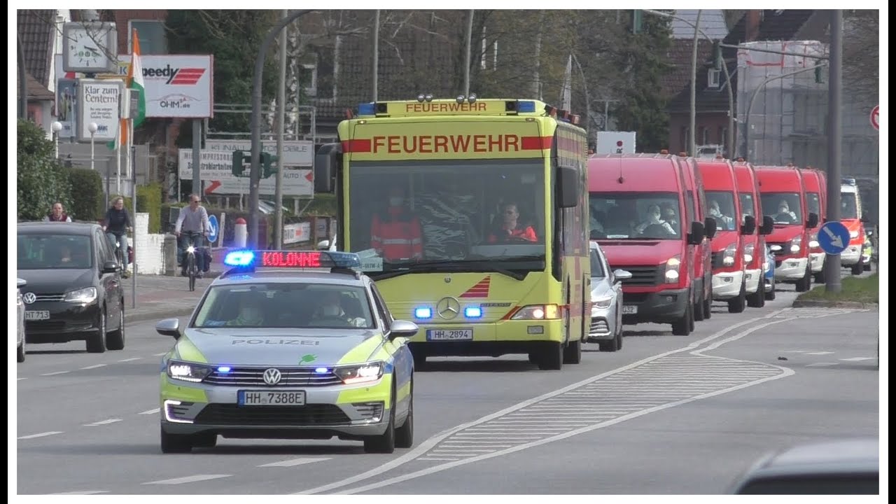 [Corona Ausbruch in Notunterkunft!] Verlegung von 150 Obdachlosen - Feuerwehr im Großeinsatz!