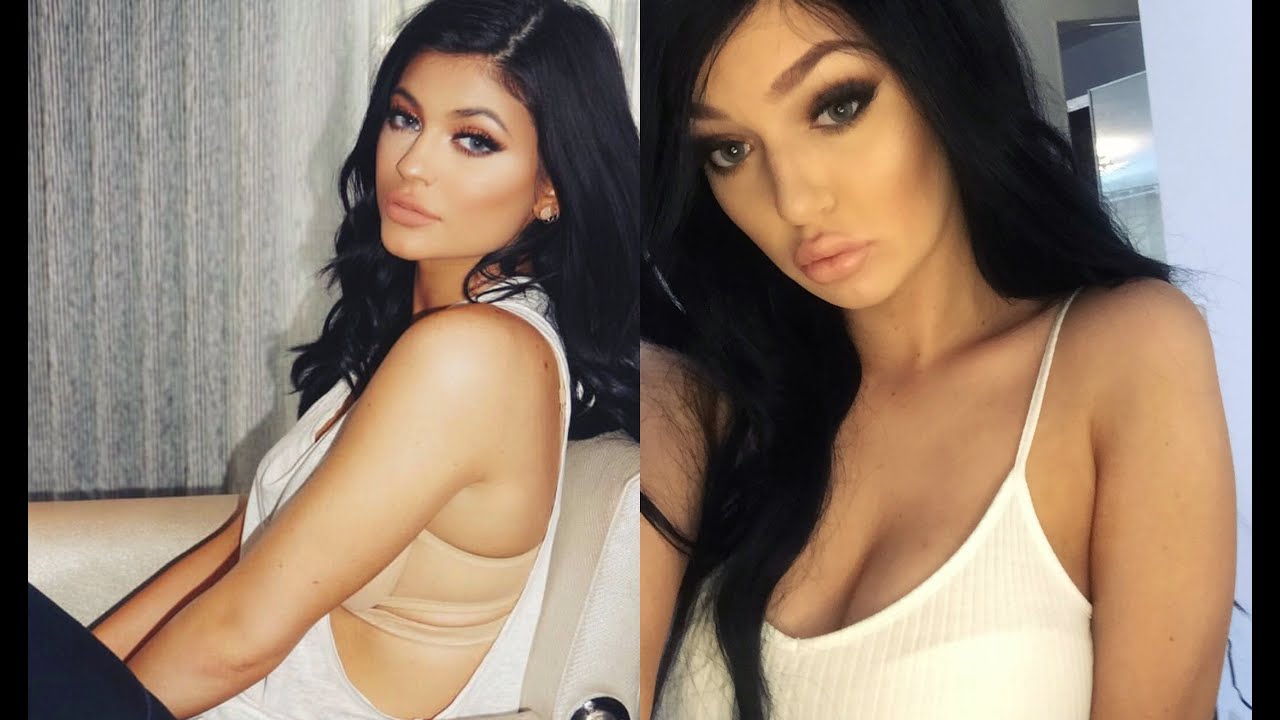 KYLIE JENNER MAKEUP TUTORIAL Transformation deutsch