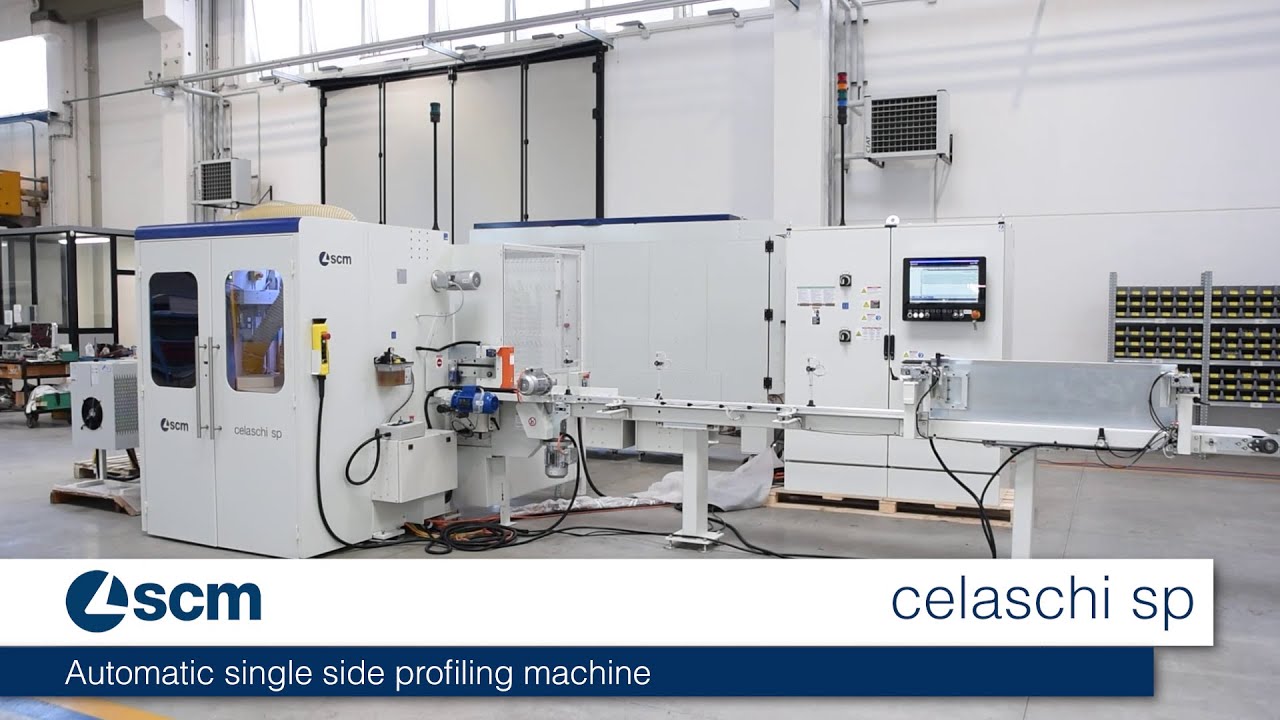 SCM celaschi cpm - compact single-sided profiling machine