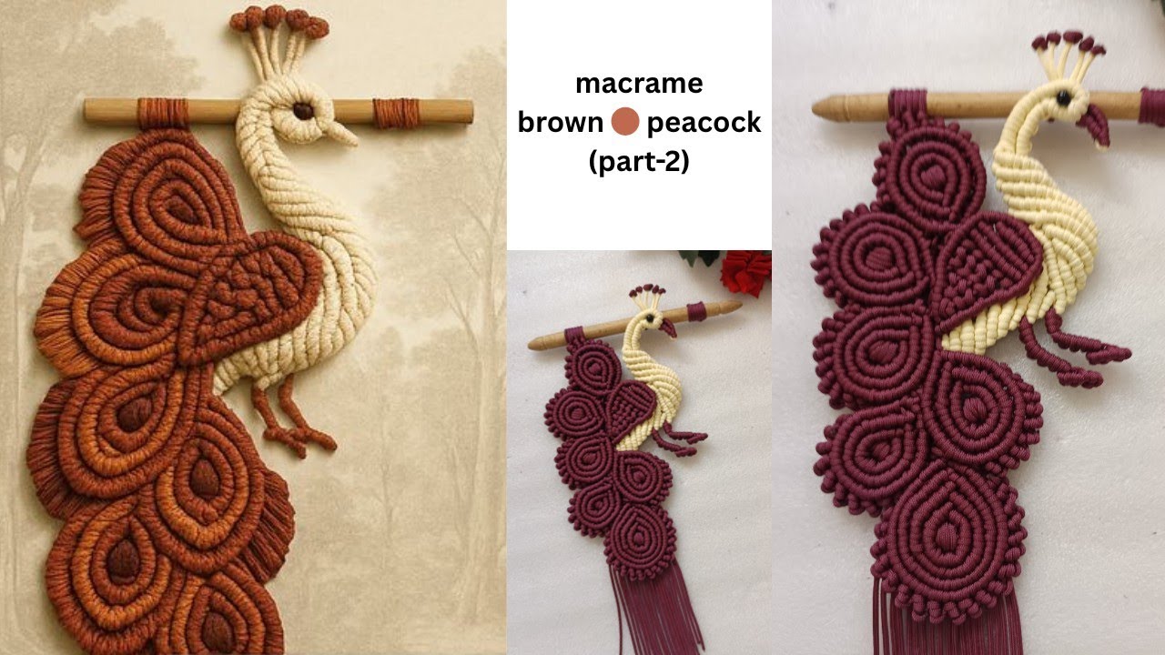 macrame peacock/(part-2)/macrame peacock wall hanging/#macrame/#shorts/#ytshorts/#live/#yt/#short