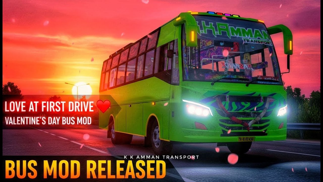 VALENTINES DAY SPECIAL MOD | RELEASED | BUSSID MOD | TEAM BVC
