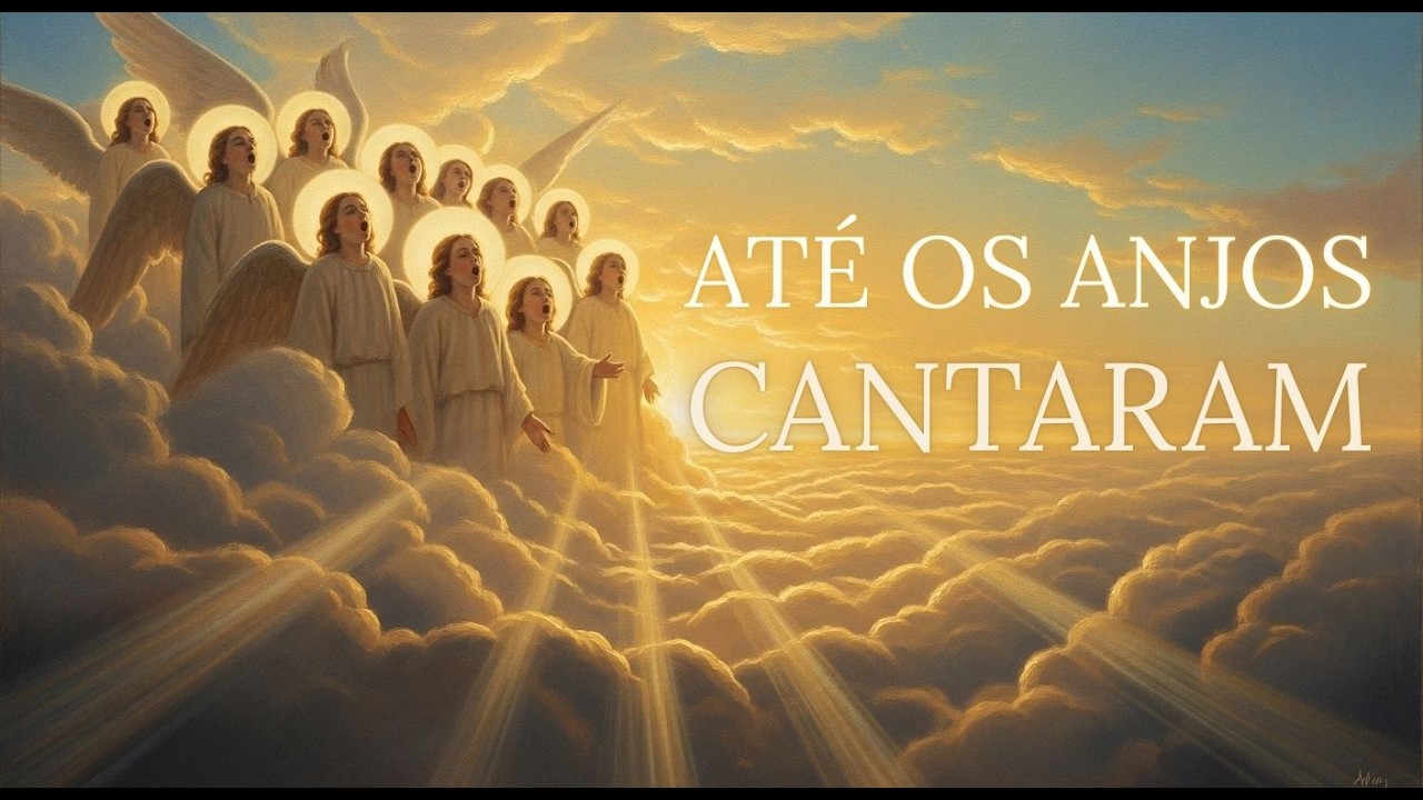 ATÉ OS ANJOS CANTARAM JUNTO ESTE LOUVOR | Anjos Ao Meu Redor
