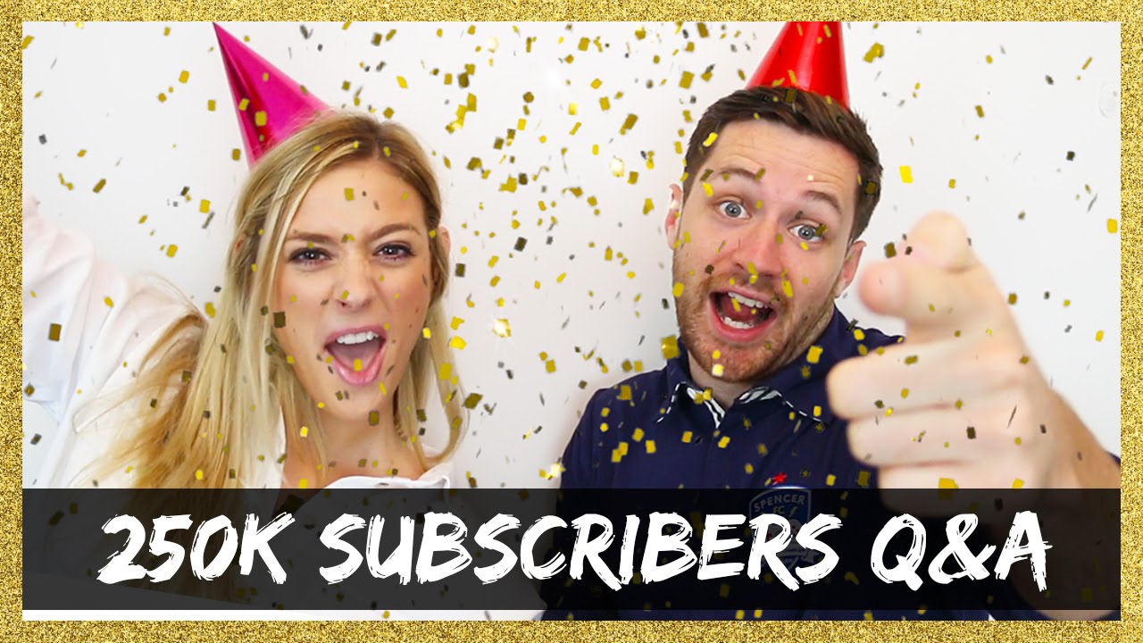 250K SUBSCRIBERS Q&A! | SPENCER & ALEX