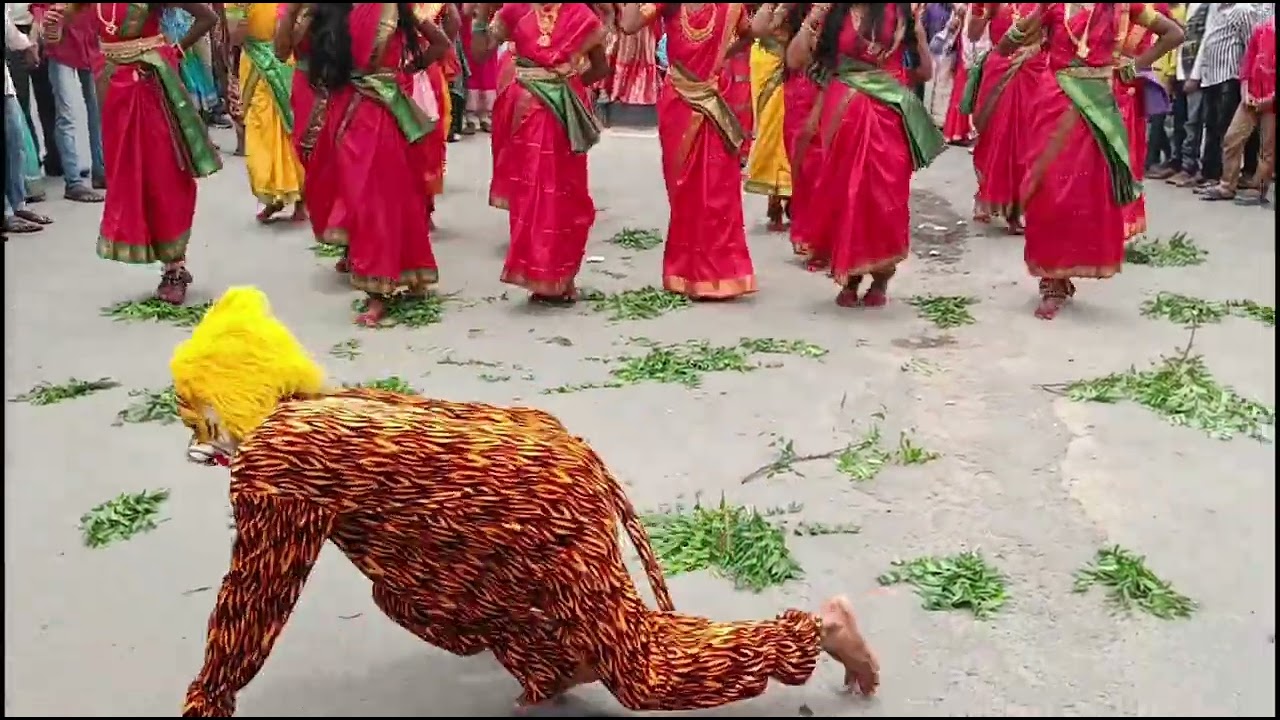 Akshara School Bonalu festival  Dance performance ||Metpally||