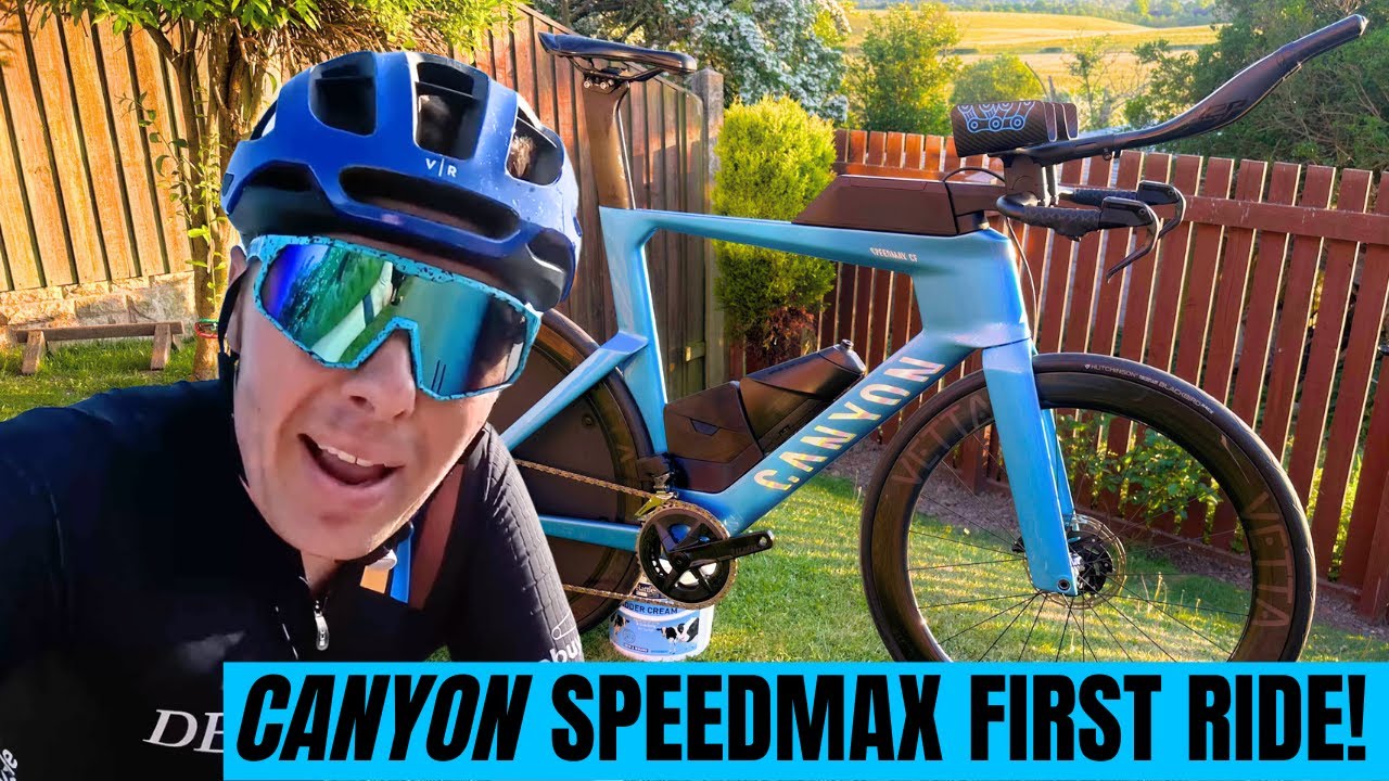 First Ride On My New Canyon Speedmax!