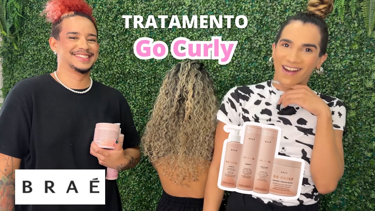 Tratamento novo da Braé Go Curly