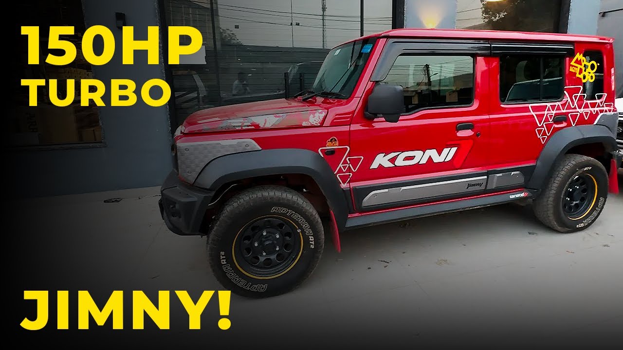 India's first turbocharged Suzuki Jimny is mad fun to drive!