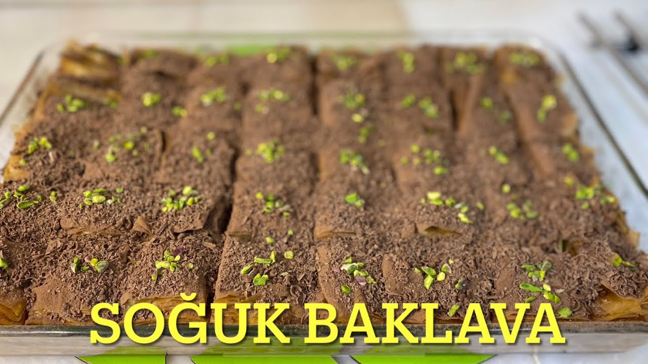 SOĞUK BAKLAVA/SON GÜNLERİN TRENT TATLISI/ÇITIR ÇITIR