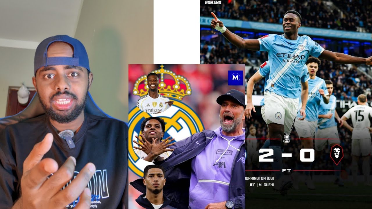 Mancity umada ka qabta guul kale marc Guehi wa dhaliye, Barça iyo alvarez haaland klop suqa