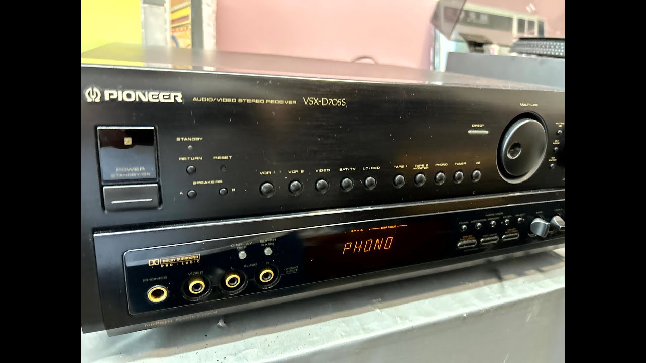 O Rei do Som - Receiver Pioneer VSX-D705S