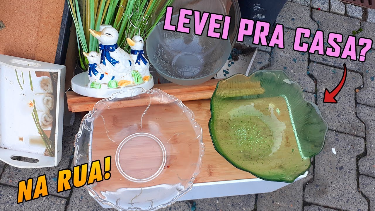 NÃO ACREDITEI! PORCELANAS E VIDRO JOGADOS NO LIXO ALEMÃO (Lixo ou Luxo) EP 41