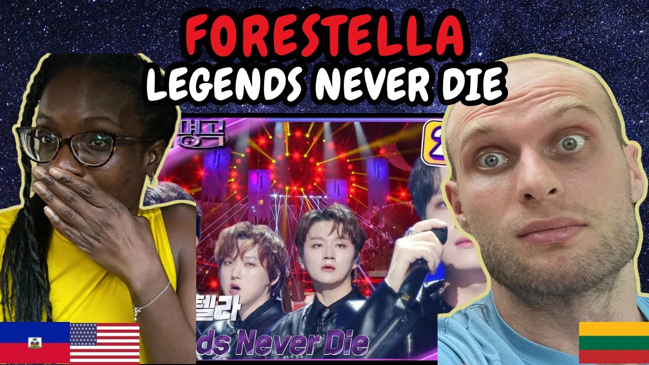 REACTION TO Forestella (포레스텔라) - Legends Never Die (Live on Immortal Songs 2) | FIRST TIME HEARING