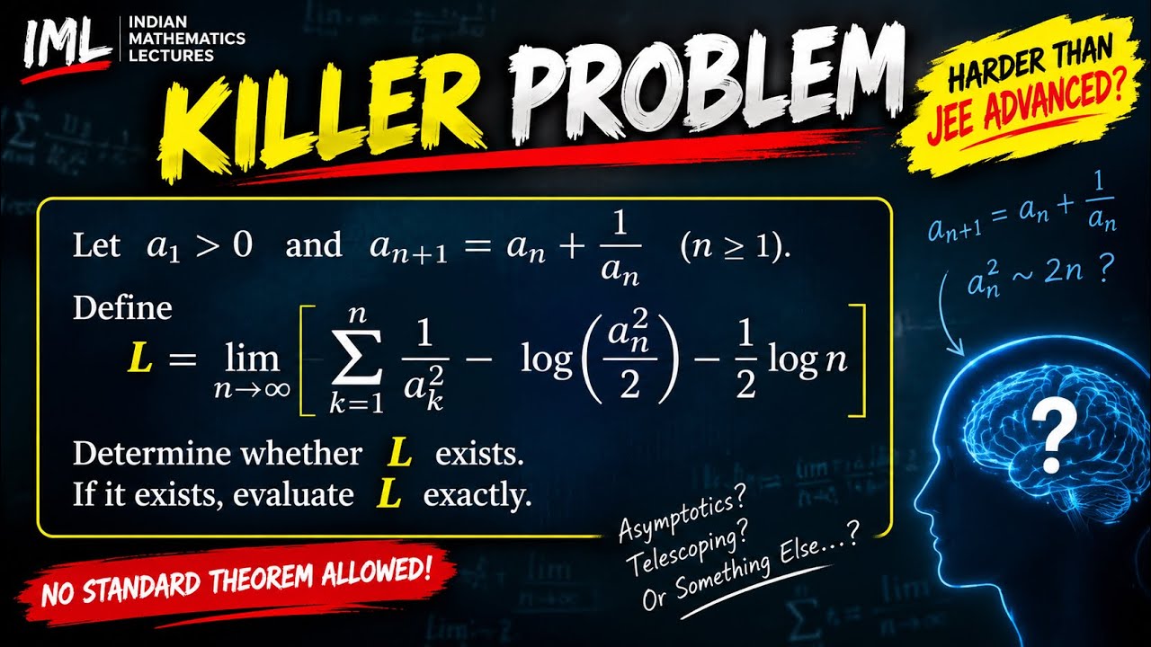 ☠️ Math Problem HARDER Than JEE Advanced  😈| AM SIR