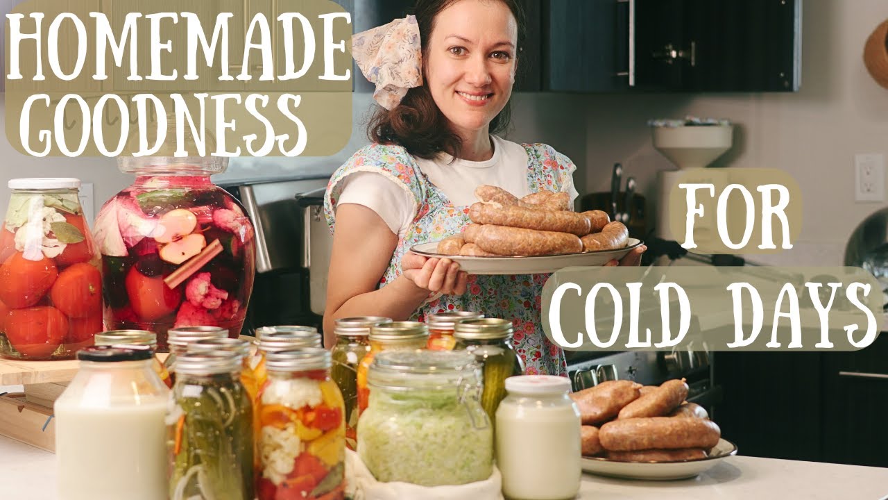 Preparing for The Long Winter Ahead: Pantry & Freezer Staples FROM SCRATCH