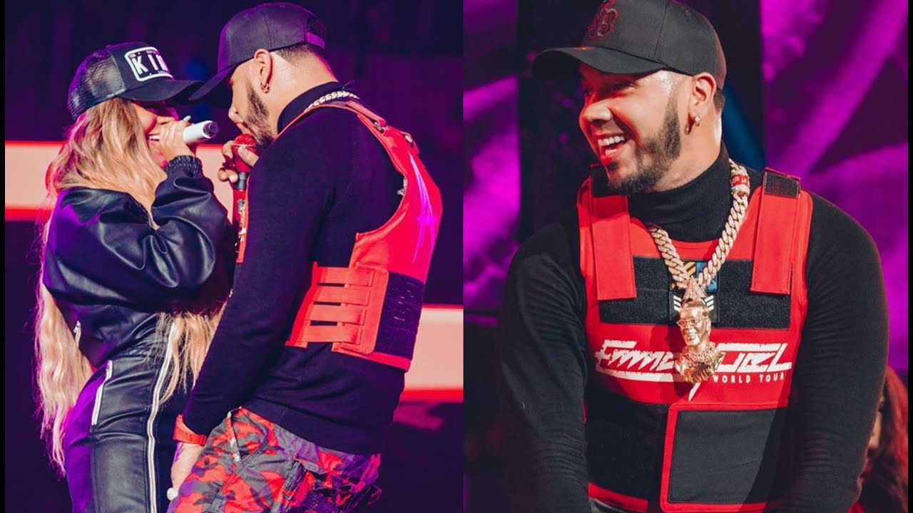KAROL G & ANUEL AA cantando CHINA en Vivo 🎤🔉2020