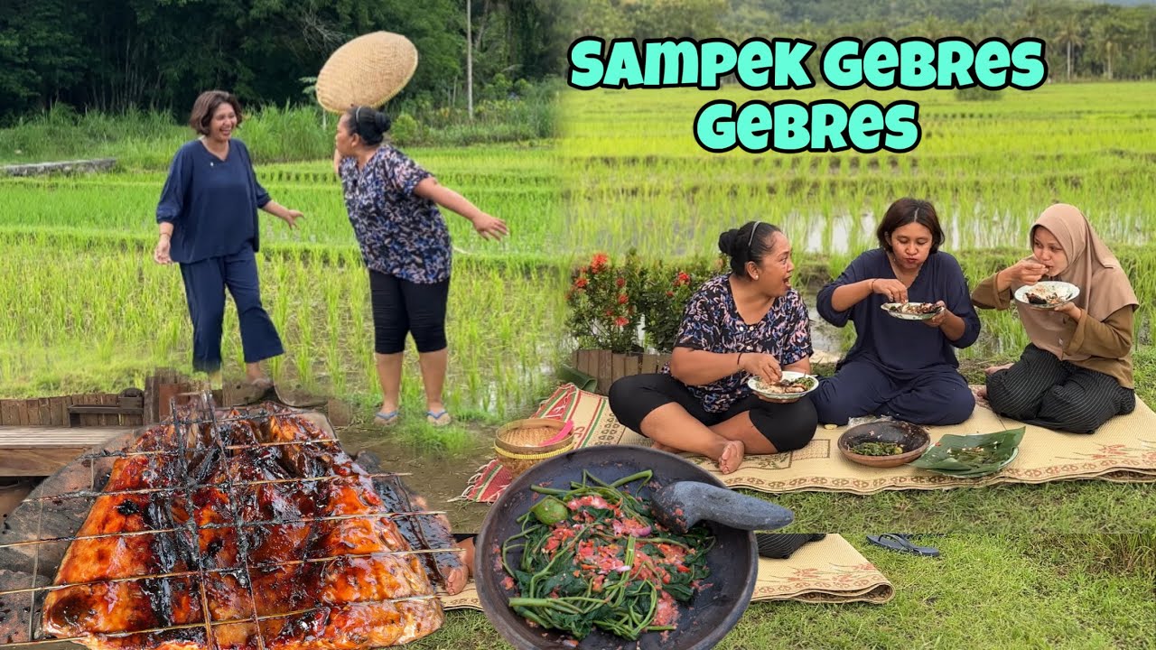 DARIPADA NGANTUK AYO MASAK MASAKAN LUR  || MASAK PLENCING KANGKUNG IKAN BAKAR 