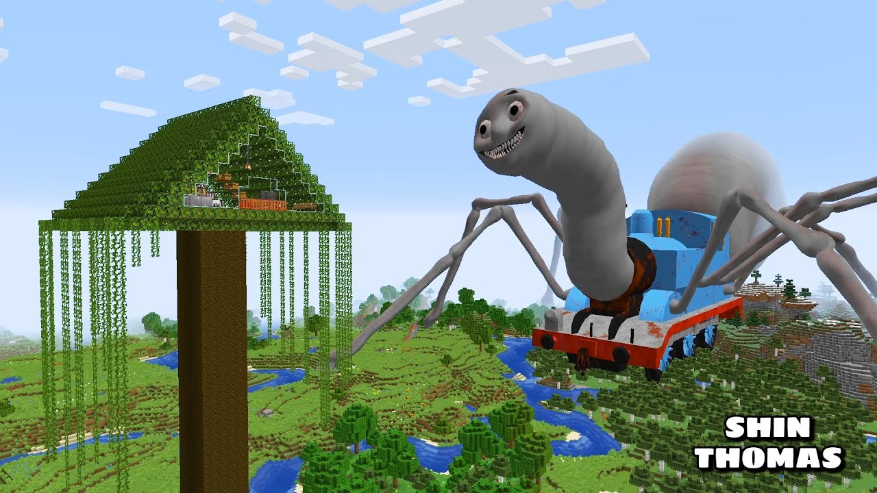 SURVIVING FROM SHIN THOMAS ARRIVAL in Minecraft - Gameplay - Coffin Meme
