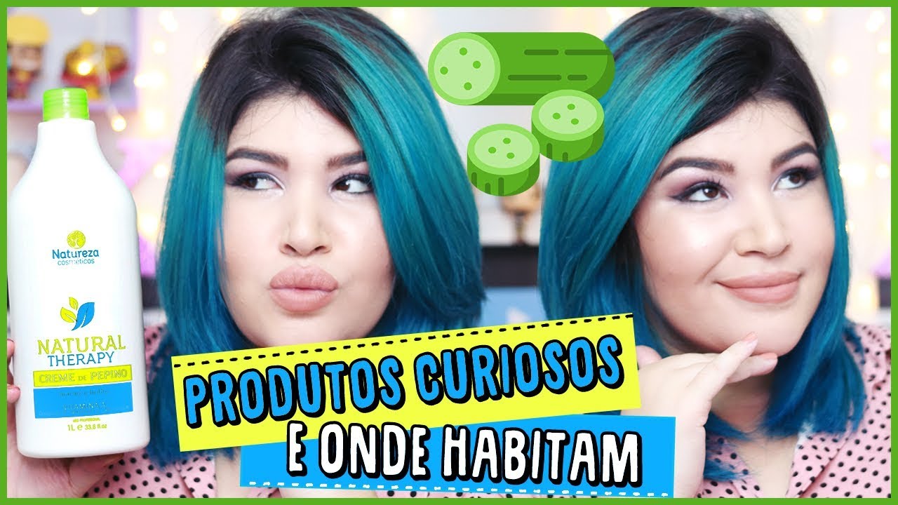 🥒PRODUTOS CURIOSOS E ONDE HABITAM [CREME DE PEPINO Natureza Cosmetics]