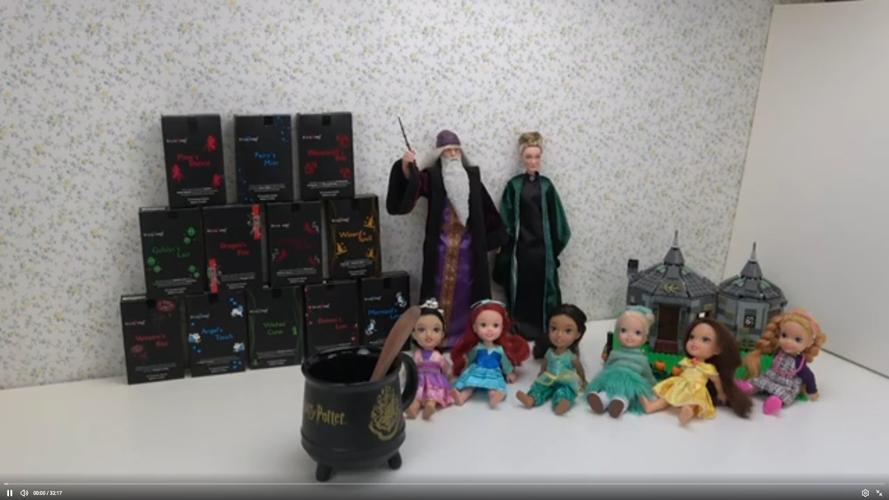 Elsa and Anna toddlers make potions
