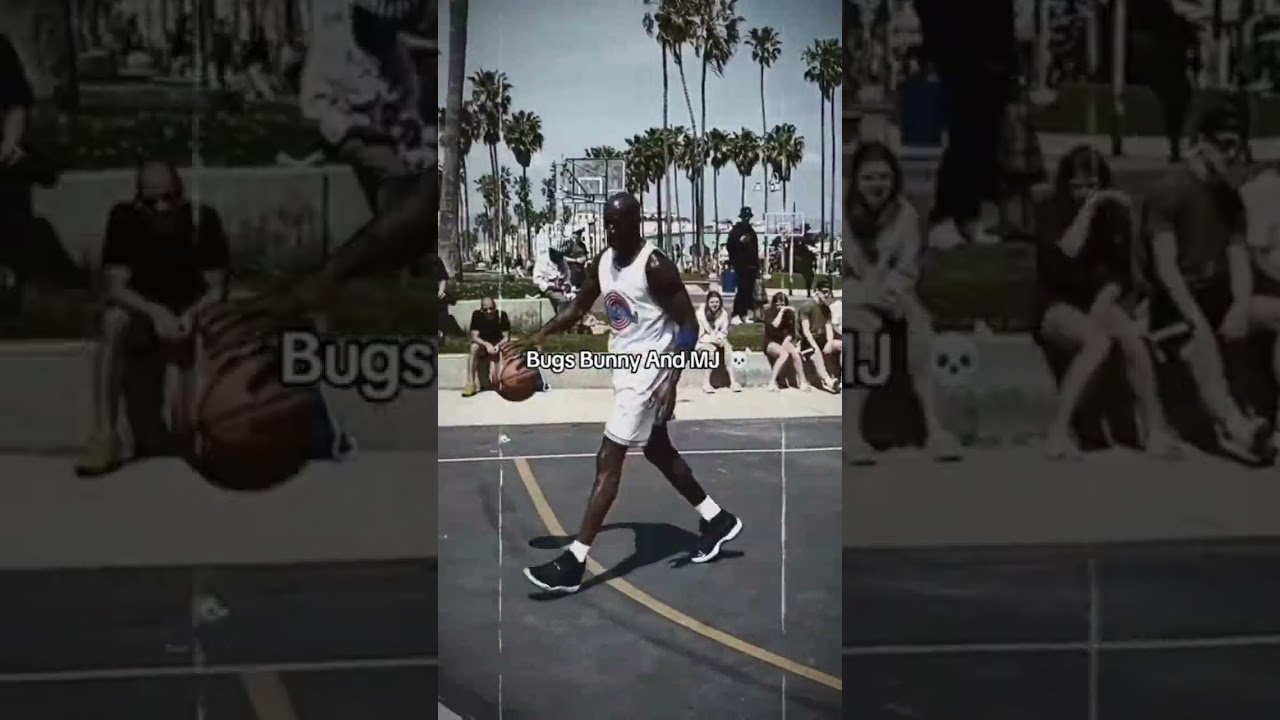 Bugs Bunny And Michael Jordan ☠️ #basketball #hooper #dunk #sports #basketballedits #basketball🏀