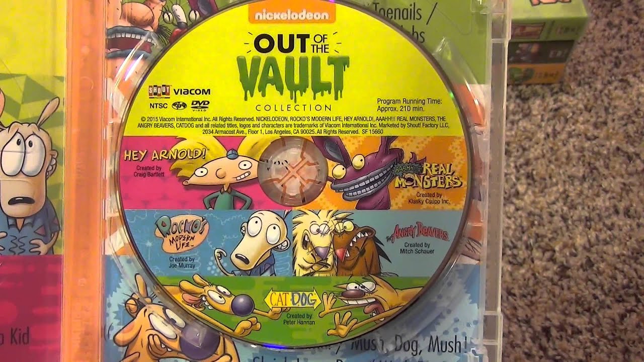 Распаковка и обзор коллекции Nickelodeon Out of the Vault на DVD от Shout! Factory