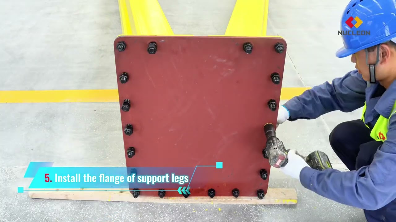 Nucleon Crane BMHJ Semi-gantry Crane with Hoist Installation Guide