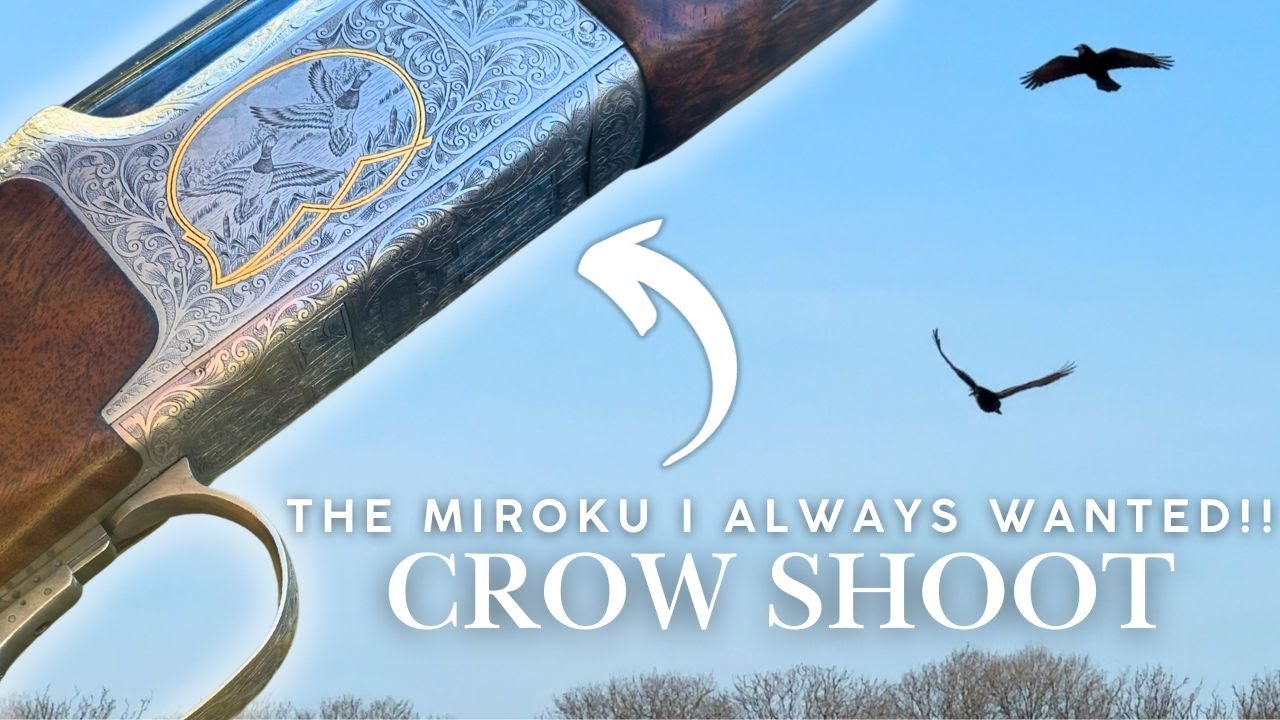 ОРУЖИЕ, МЕЧТА ИЗ ДЕТСТВА!! ТЕПЕРЬ НЕ ТАК.. | СТРЕЛЬБА ПО ВОРОНАМ ИЗ РУЖЬЯ MIROKU MK70 GRADE 6