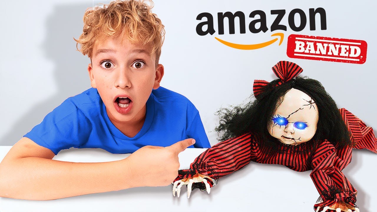 Влад тестирует 100 запрещенных товаров Amazon!