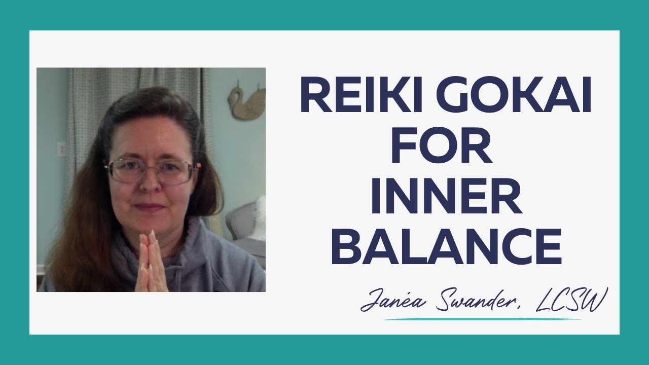 Reiki Gokai (Principles); In Japanese & English, to use for inner balance in our ever changing world