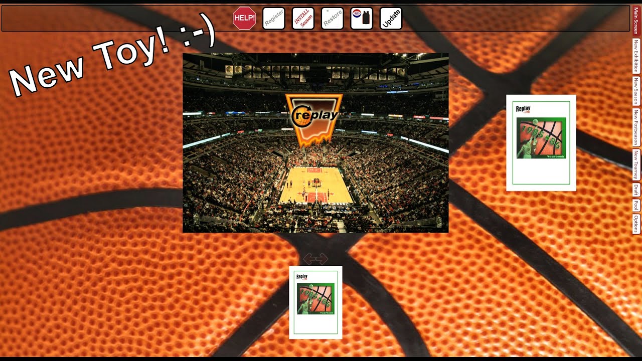 PC Replay Basketball - NEW TOY! 1st look at PC Replay Basketball!