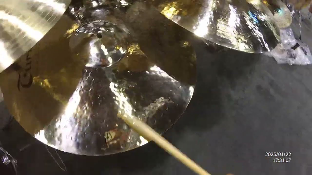 NAMM 2025 TURKISH CYMBALS TESTING & PLAYING THEM ALL