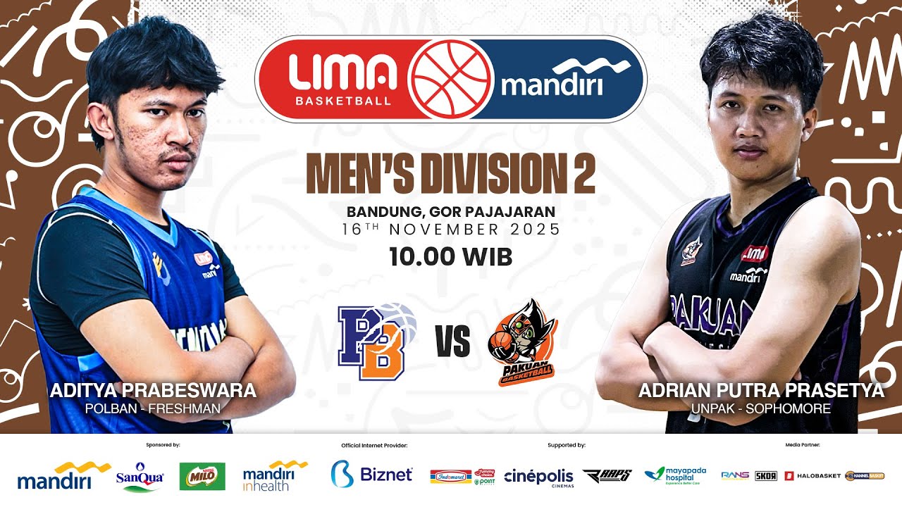 POLBAN vs UNPAK | Men's Division 2 | Bandung I Nov 16