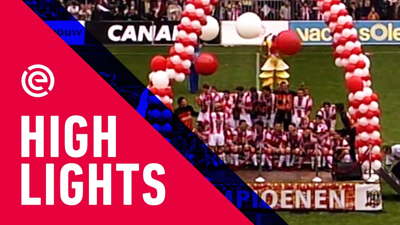 FEESTELIJKE WEDSTRIJD IN EINDHOVEN 🥳 | PSV - RKC Waalwijk (30-04-2000) | Highlights