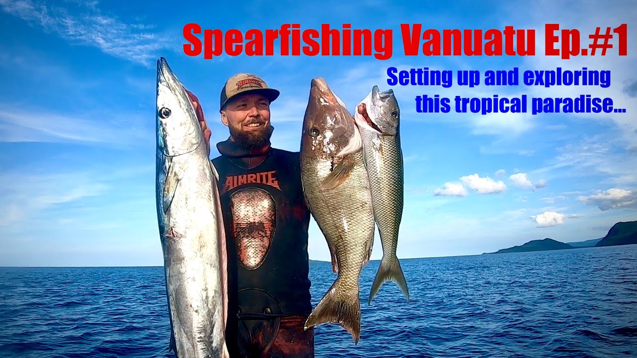 Spearfishing Vanuatu Ep.#1 “Setting up and exploring this tropical paradise”