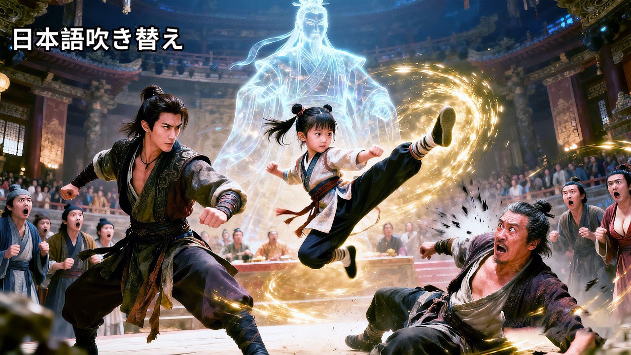 【日本語吹き替え】《無能令嬢》は実は武聖転生。実父の陰謀で母を失い、路上のクズ親父を拾う。「さあ、最強になれ」数年後、俺が育てた養父が武林を震撼させた！ #中国ドラマ #全話 #カンフー映画