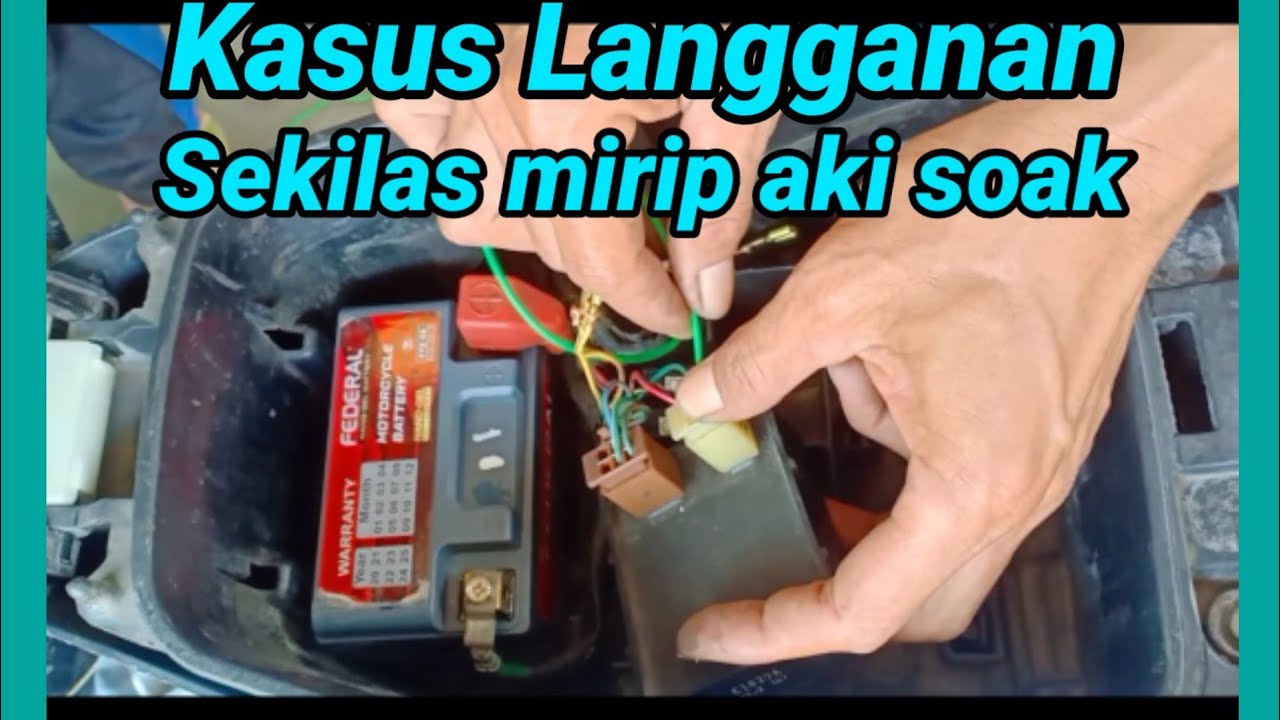 Solusi beat karbu saat di stater malah bunyi jek jek jek,langsung sembuh