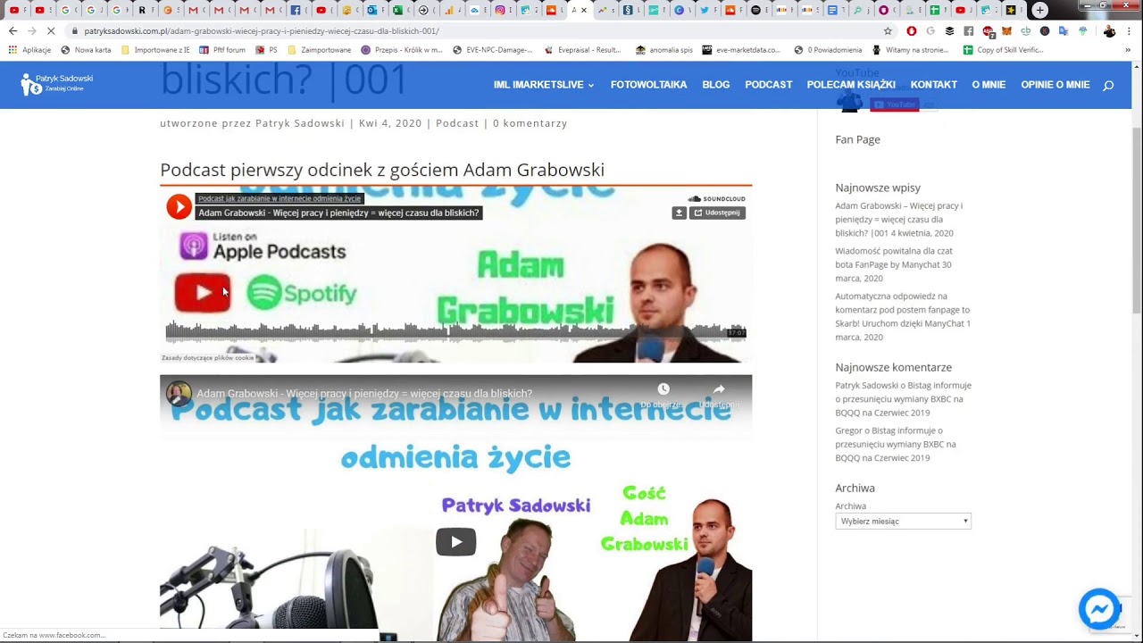 soundclud  podcast pierwszy odcinek